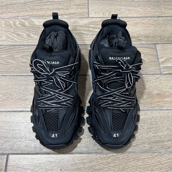 Balenciaga | Shoes | Balenciaga Triple Black Track Sneaker | Poshmark